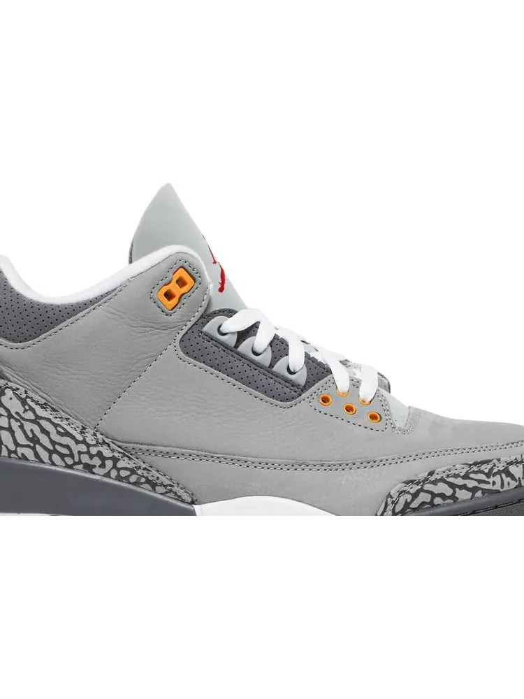 Кроссовки Air Jordan 3 Retro Cool Grey 2021 — изображение 2 из 8, серый