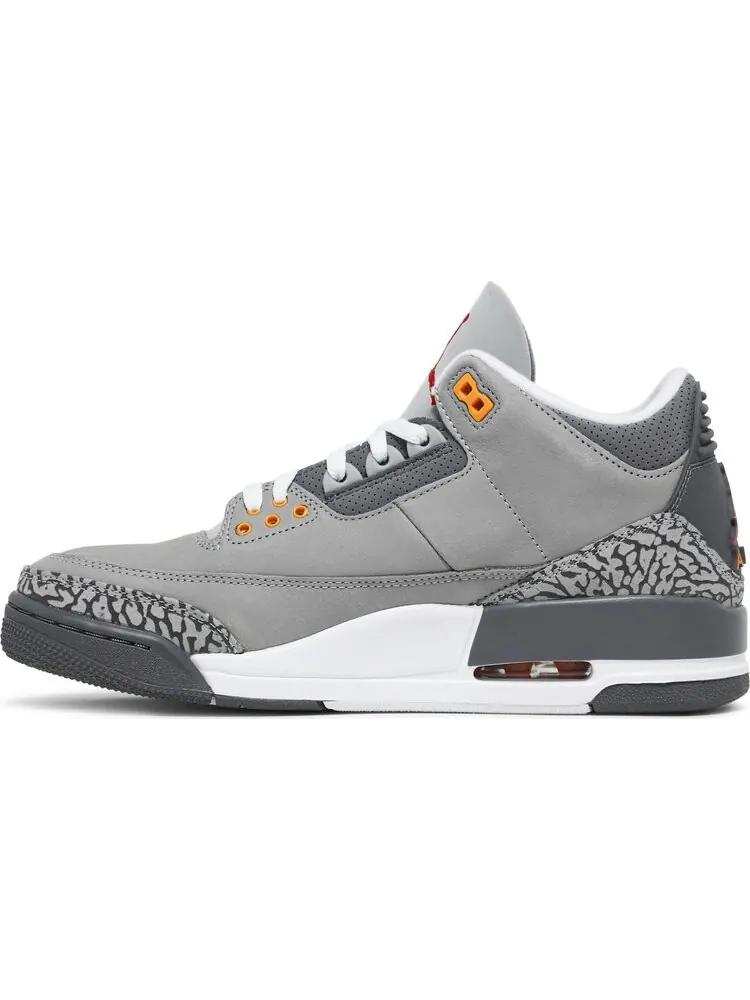 Кроссовки Air Jordan 3 Retro Cool Grey 2021 — изображение 3 из 8, серый