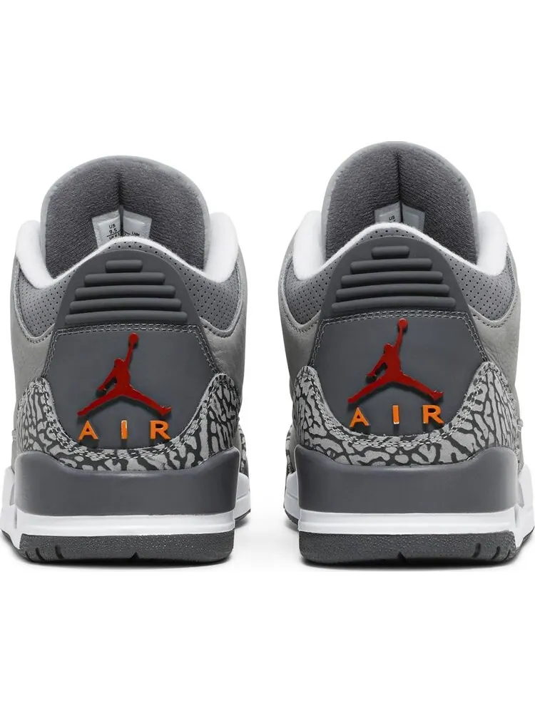 Кроссовки Air Jordan 3 Retro Cool Grey 2021 — изображение 6 из 8, серый