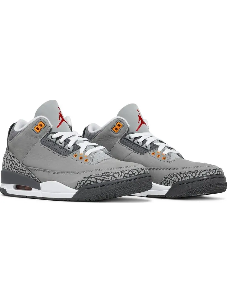 Кроссовки Air Jordan 3 Retro Cool Grey 2021 — изображение 8 из 8, серый