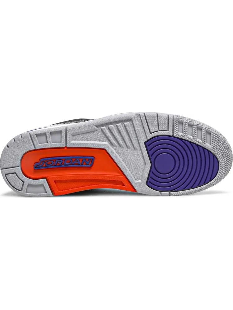 Кроссовки Air Jordan 3 Retro Court Purple — изображение 4 из 8, черный