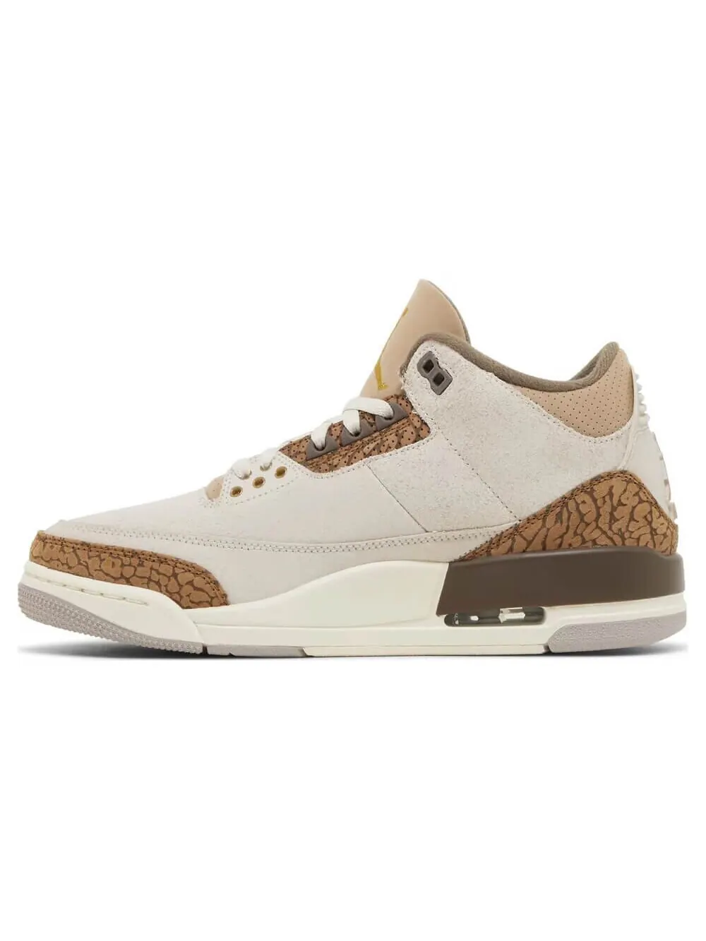 Кроссовки Nike Air Jordan 3 Retro Palomino — изображение 2 из 10, бежевый/коричневый