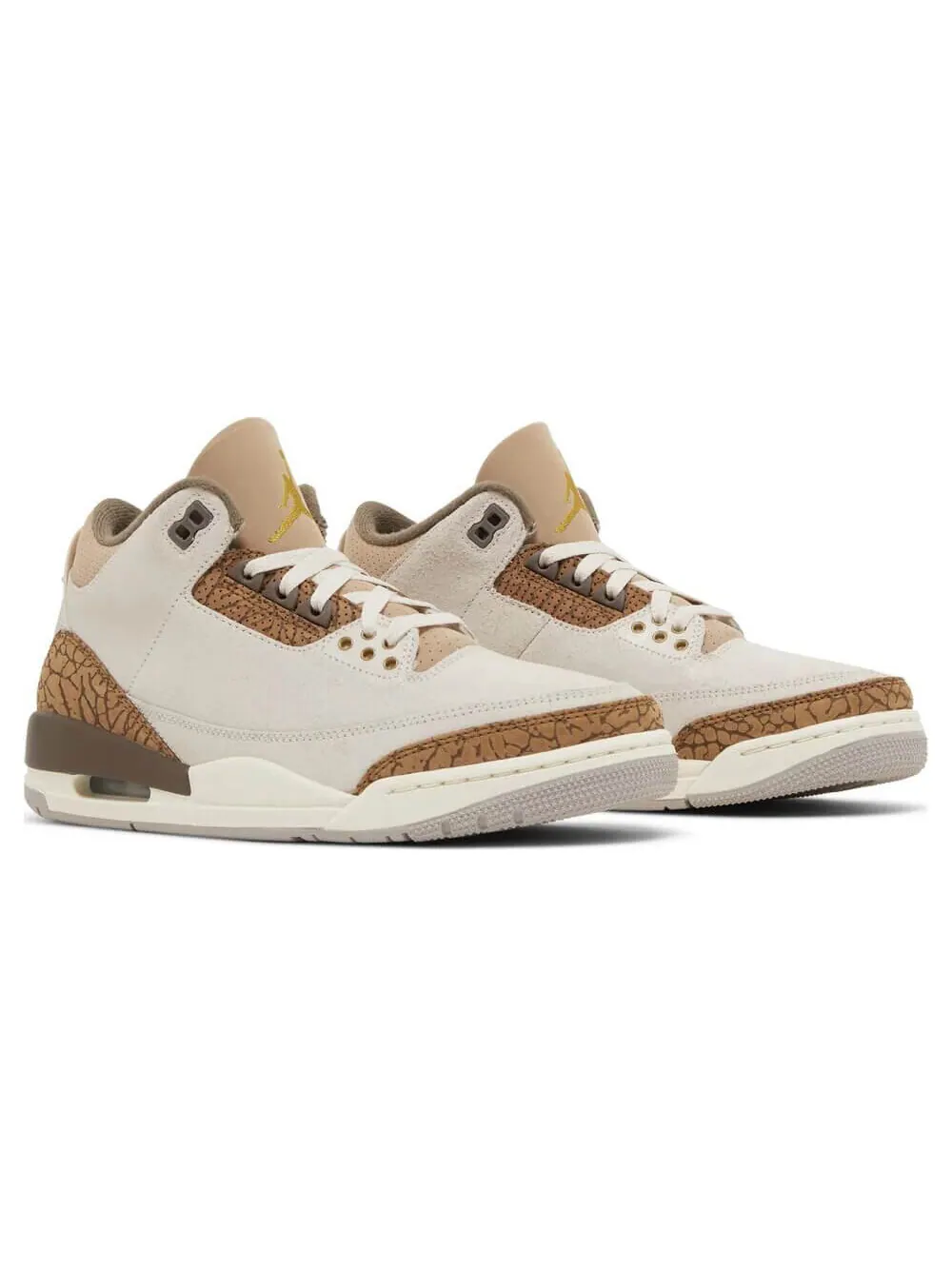 Кроссовки Nike Air Jordan 3 Retro Palomino — изображение 3 из 10, бежевый/коричневый