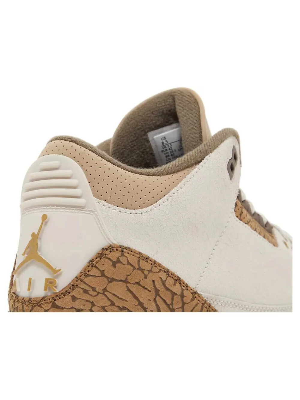 Кроссовки Nike Air Jordan 3 Retro Palomino — изображение 7 из 10, бежевый/коричневый