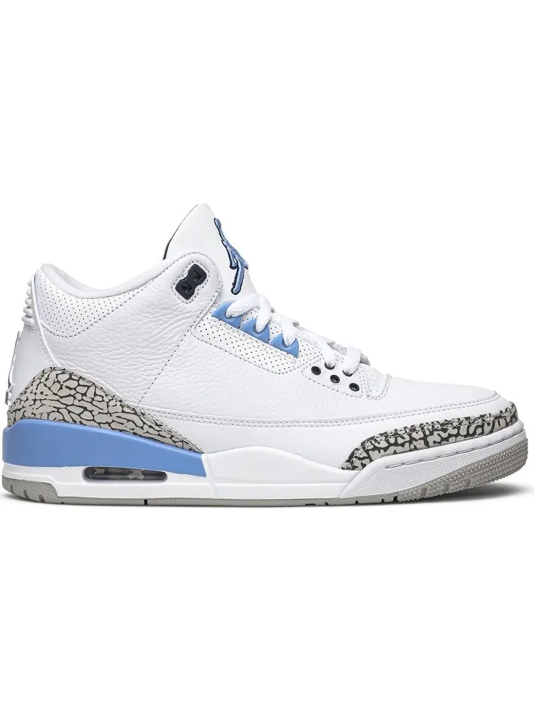 Кроссовки Air Jordan 3 Retro UNC — изображение 1 из 8, синий
