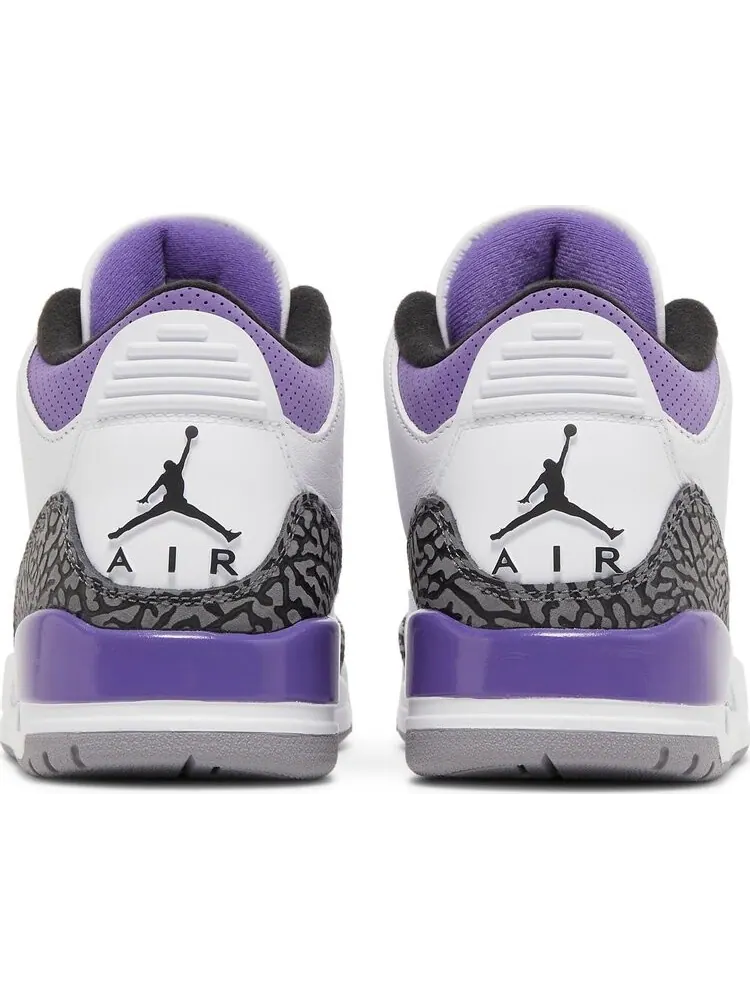 Кроссовки Air Jordan 3 Retro Dark Iris — изображение 6 из 10, белый