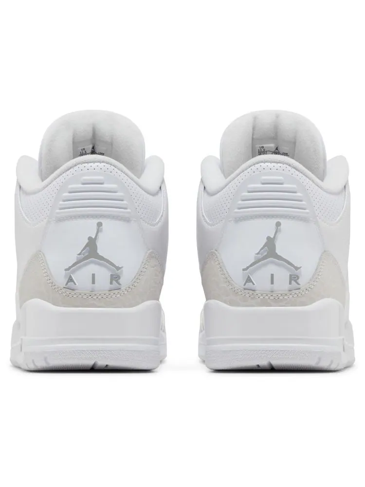 Кроссовки Air Jordan 3 Retro 'Pure Money' — изображение 6 из 8, белый