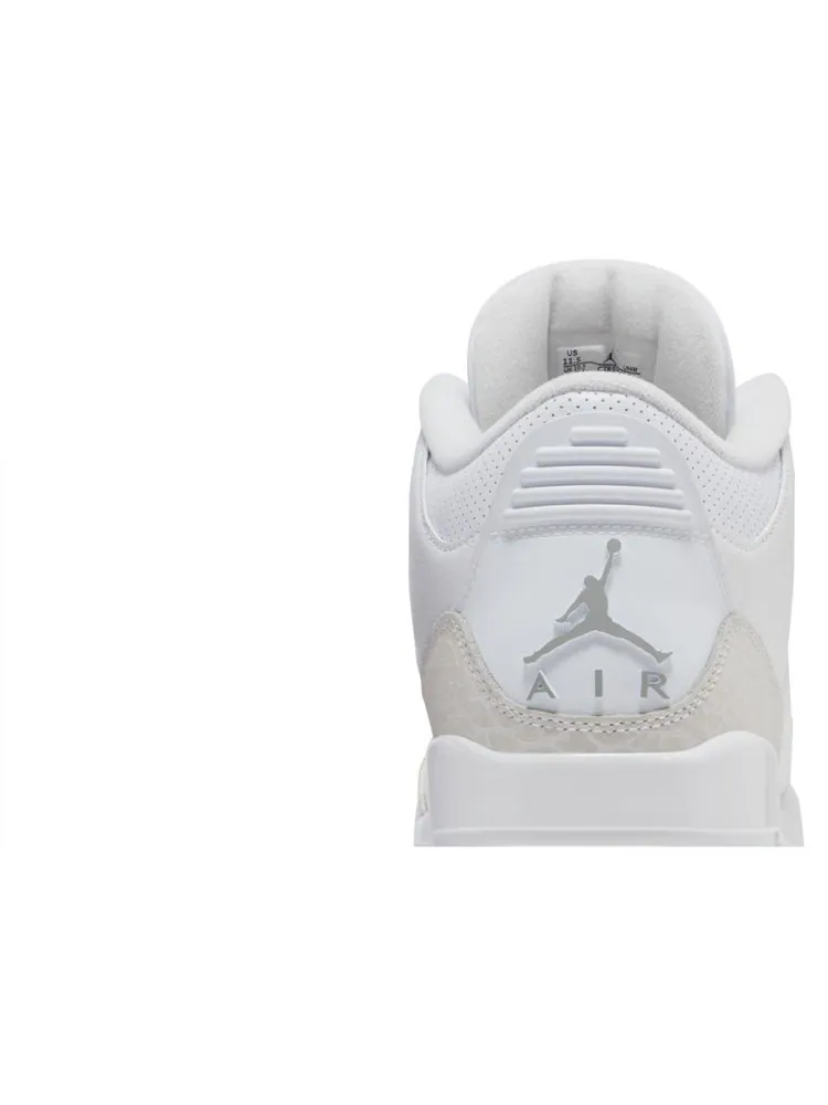 Кроссовки Air Jordan 3 Retro 'Pure Money' — изображение 7 из 8, белый