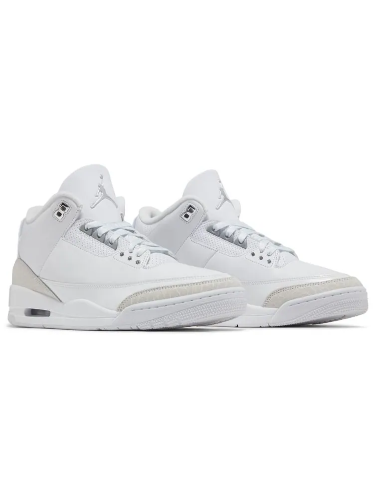 Кроссовки Air Jordan 3 Retro 'Pure Money' — изображение 8 из 8, белый