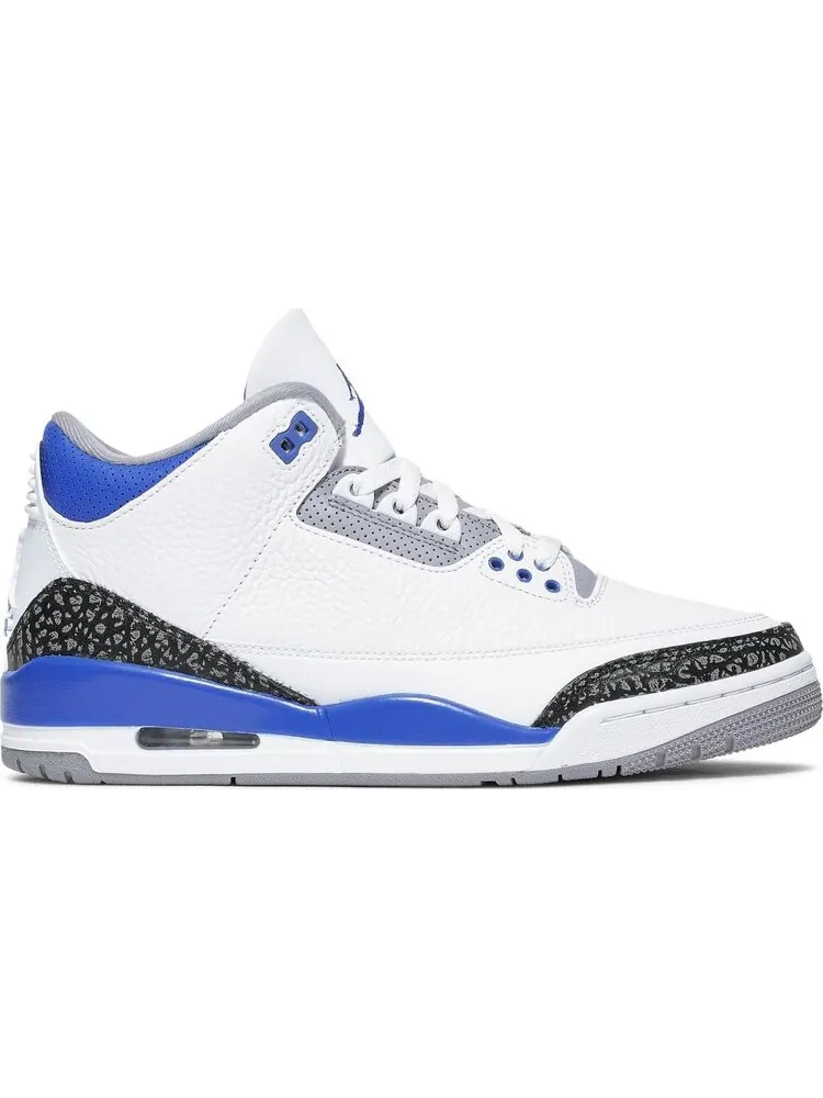 Кроссовки Air Jordan 3 Retro Racer Blue — изображение 1 из 10, синий