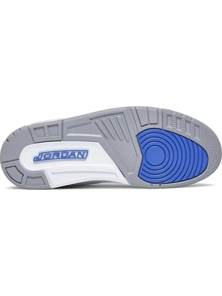 Кроссовки Air Jordan 3 Retro Racer Blue — изображение 4 из 10, синий