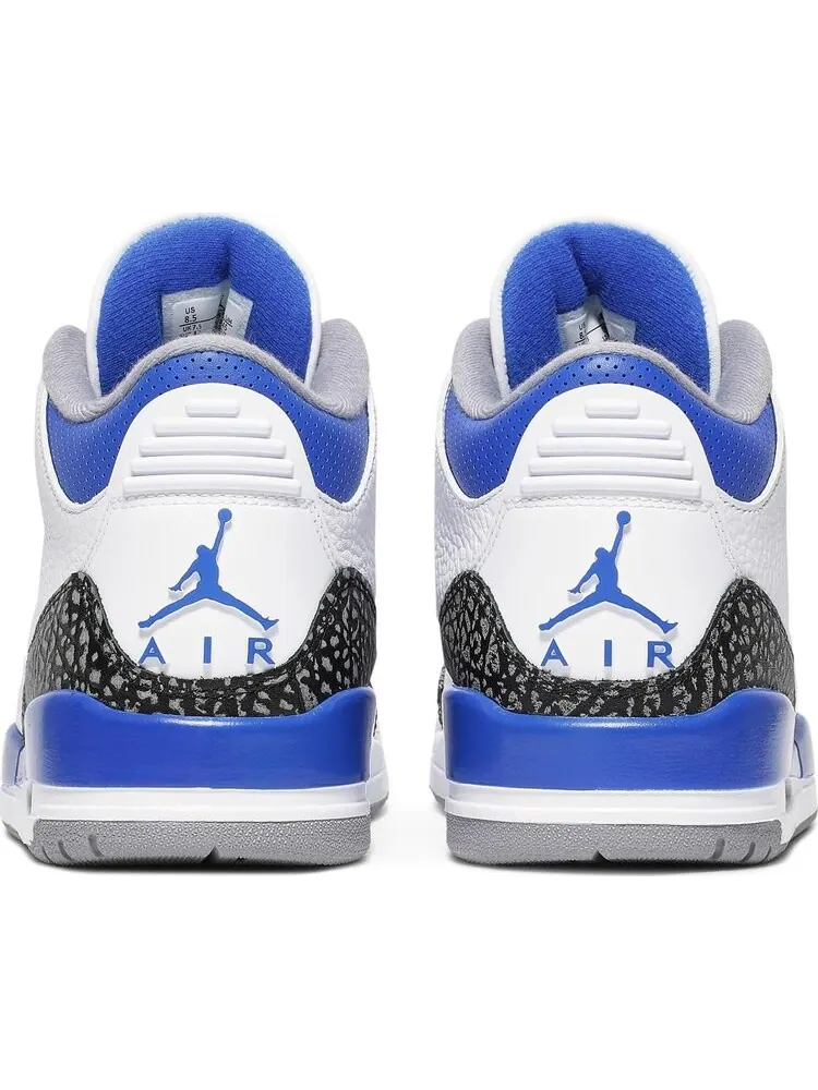 Кроссовки Air Jordan 3 Retro Racer Blue — изображение 6 из 10, синий