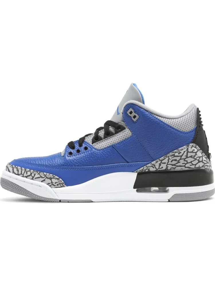 Кроссовки Air Jordan 3 Retro Varsity Royal — изображение 3 из 8, синий