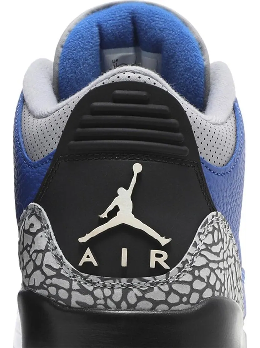 Кроссовки Air Jordan 3 Retro Varsity Royal — изображение 7 из 8, синий