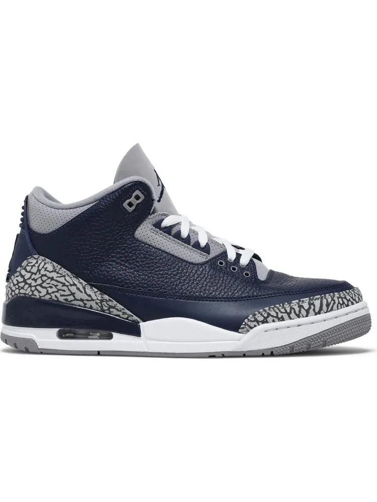 Кроссовки Air Jordan 3 Retro Georgetown — изображение 1 из 10, синий