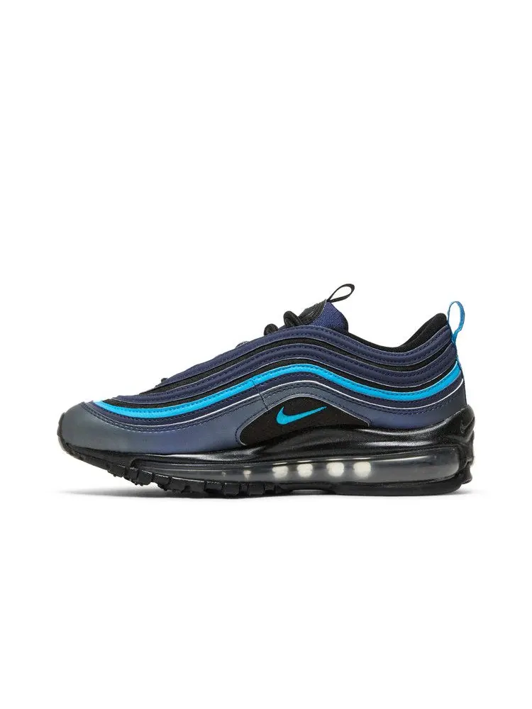 Кроссовки Nike Air Max 97 SE GS 'Blackened Blue' — изображение 4 из 9, синий/черный/синий