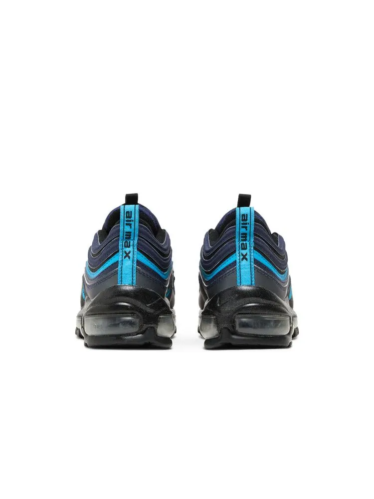 Кроссовки Nike Air Max 97 SE GS 'Blackened Blue' — изображение 7 из 9, синий/черный/синий