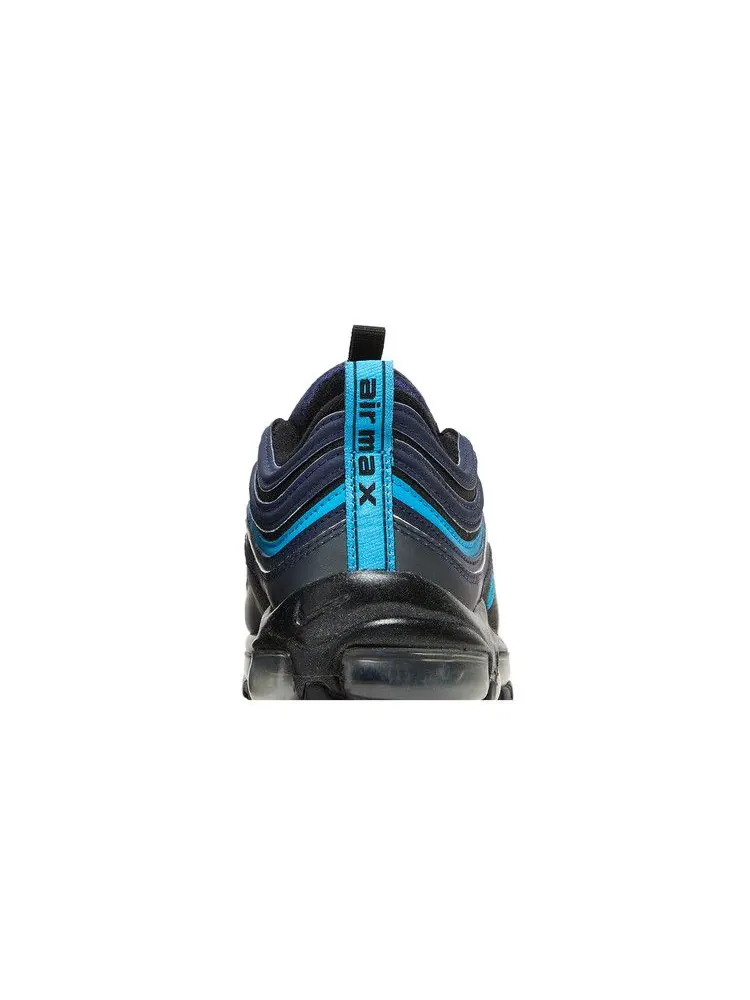 Кроссовки Nike Air Max 97 SE GS 'Blackened Blue' — изображение 8 из 9, синий/черный/синий