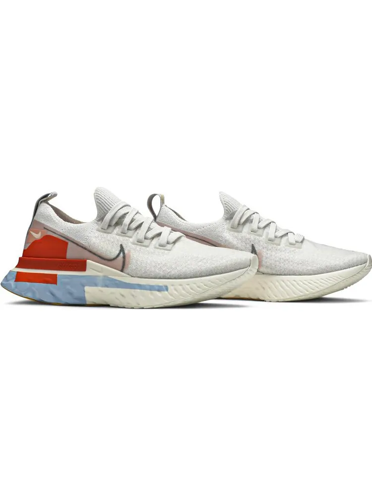 Кроссовки Nike Wmns React Infinity Run Flyknit 'Psychic Blue Coral' — изображение 2 из 8, белый