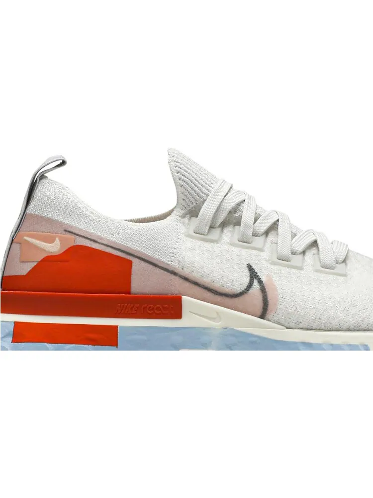 Кроссовки Nike Wmns React Infinity Run Flyknit 'Psychic Blue Coral' — изображение 8 из 8, белый