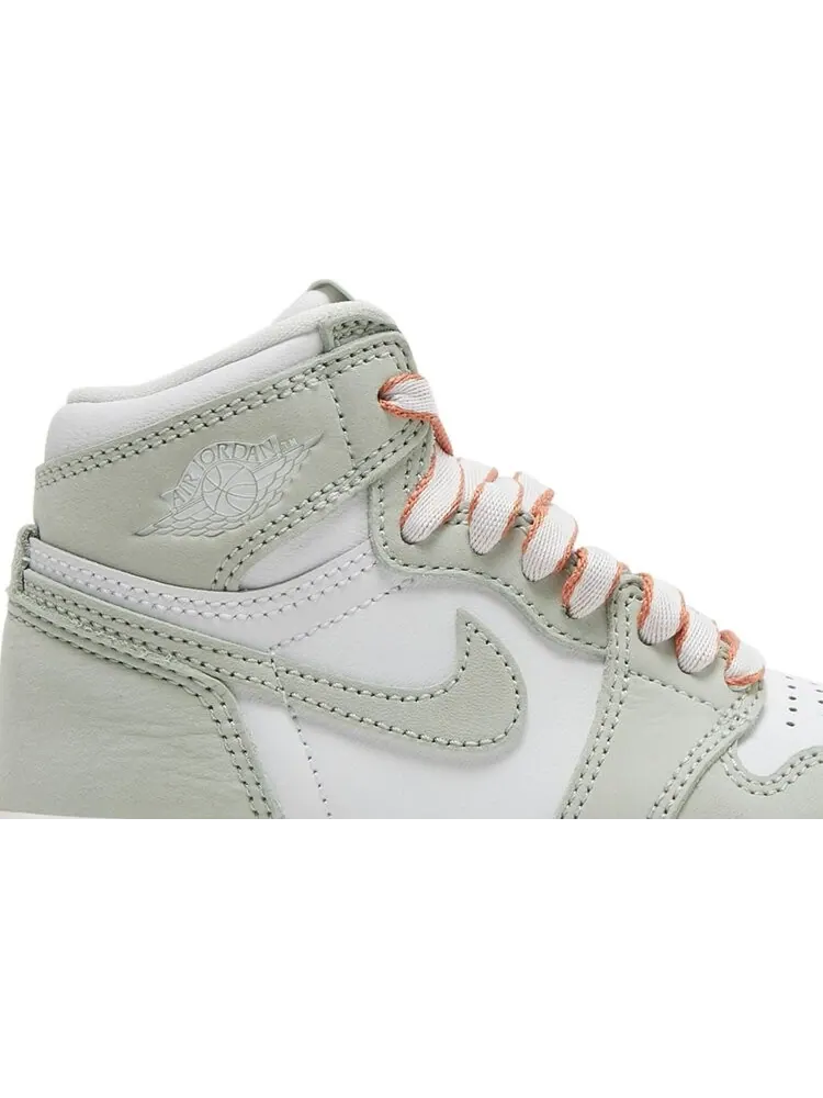 Кроссовки Air Jordan 1 Retro High OG 'Seafoam' — изображение 2 из 8, зеленый