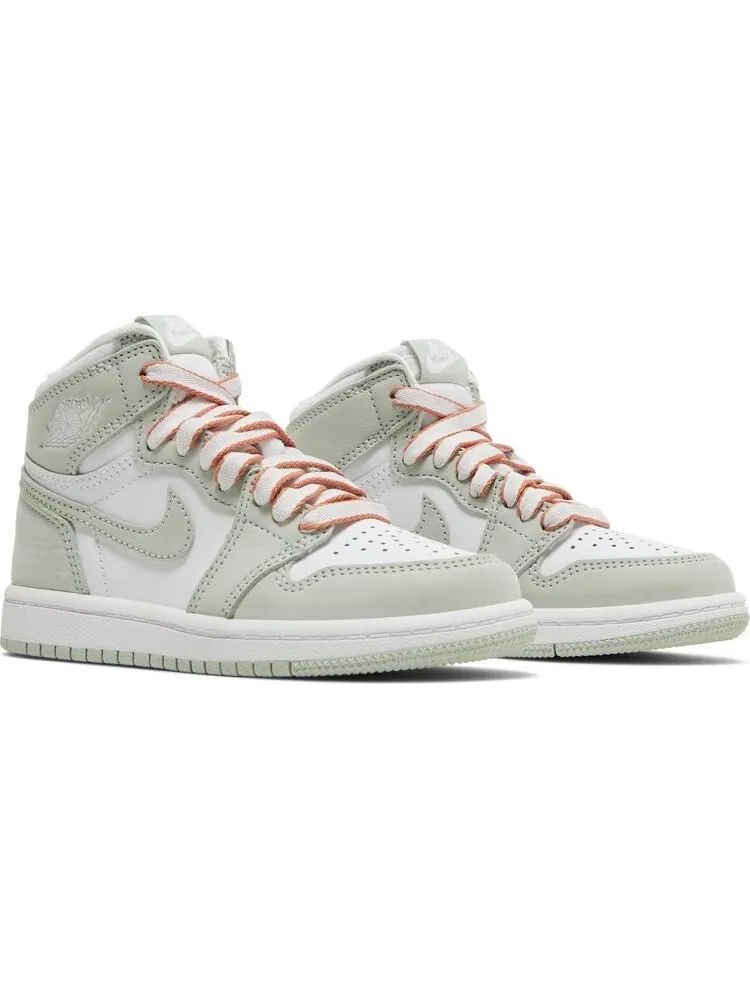 Кроссовки Air Jordan 1 Retro High OG 'Seafoam' — изображение 8 из 8, зеленый