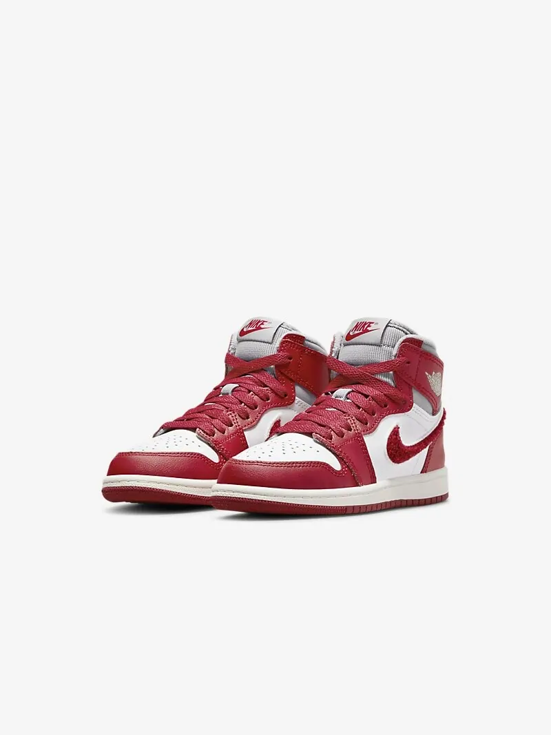 Кроссовки Air Jordan 1 Retro High OG PS Newstalgia Chenille — изображение 2 из 5, красный