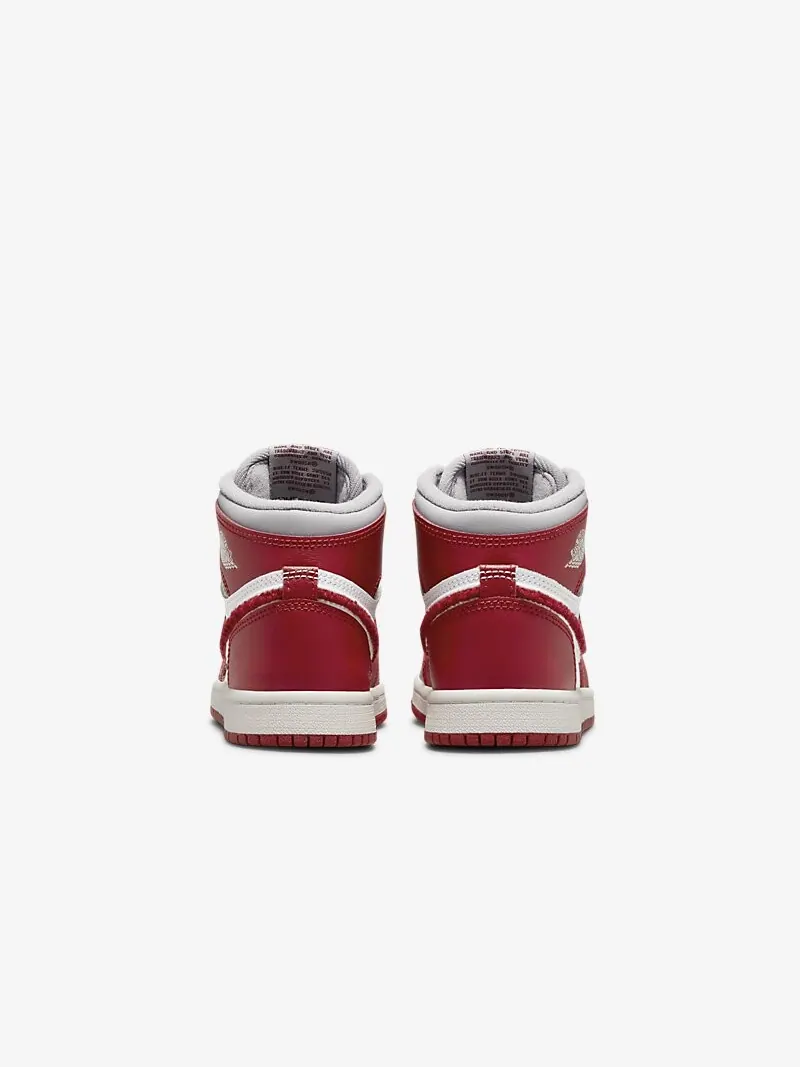 Кроссовки Air Jordan 1 Retro High OG PS Newstalgia Chenille — изображение 3 из 5, красный