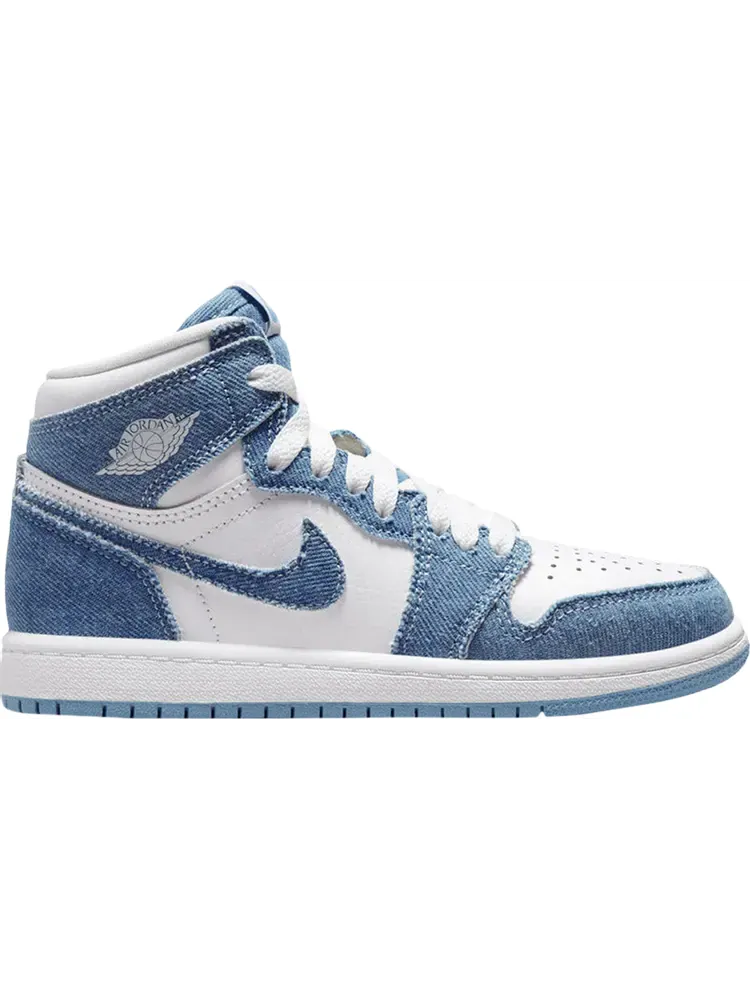 Кроссовки Air Jordan 1 Retro High OG PS Denim — изображение 1 из 1, синий
