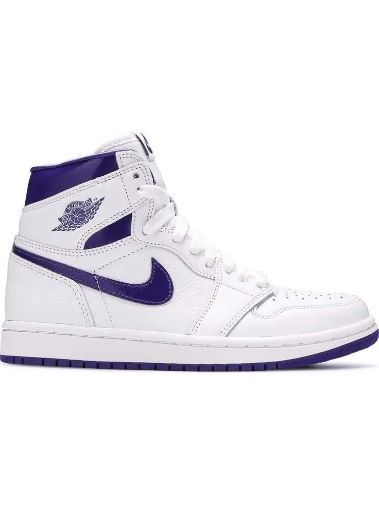 Кроссовки Air Jordan 1 Retro High OG PS Court Purple — изображение 1 из 8, белый