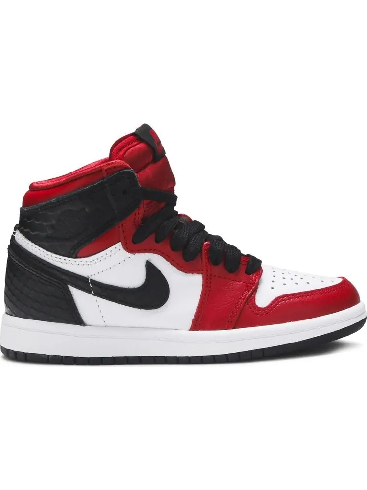 Кроссовки Air Jordan 1 Retro High OG PS Satin Red — изображение 1 из 8, красный