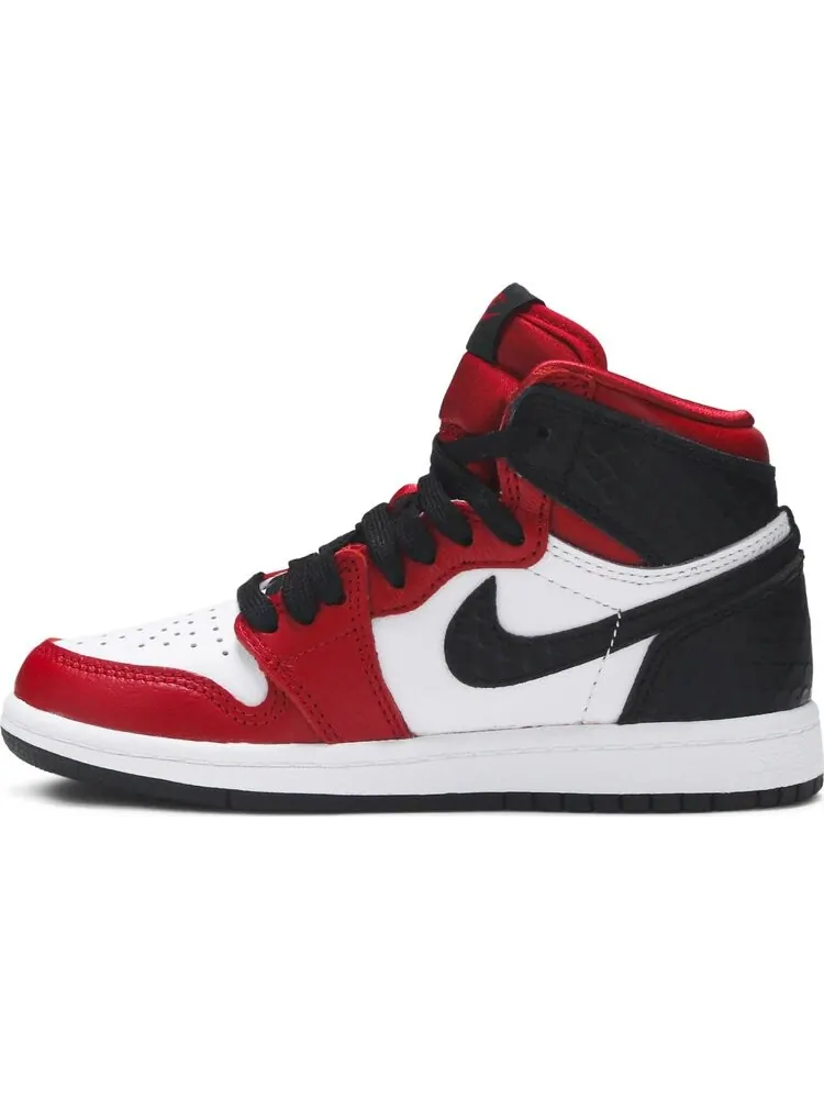 Кроссовки Air Jordan 1 Retro High OG PS Satin Red — изображение 3 из 8, красный