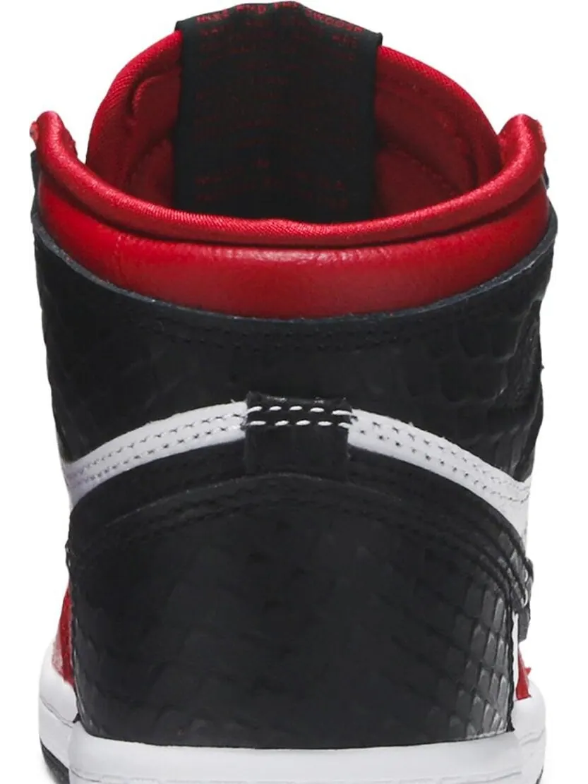 Кроссовки Air Jordan 1 Retro High OG PS Satin Red — изображение 7 из 8, красный