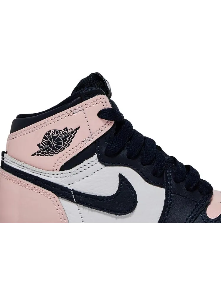Кроссовки Air Jordan 1 Retro High OG SE PS Bubble Gum — изображение 2 из 8, розовый