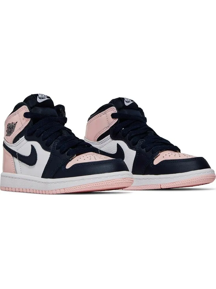 Кроссовки Air Jordan 1 Retro High OG SE PS Bubble Gum — изображение 8 из 8, розовый
