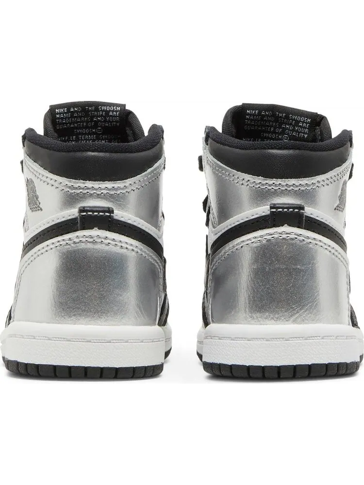 Кроссовки Air Jordan 1 Retro High OG TD Silver Toe — изображение 6 из 8, серебряный
