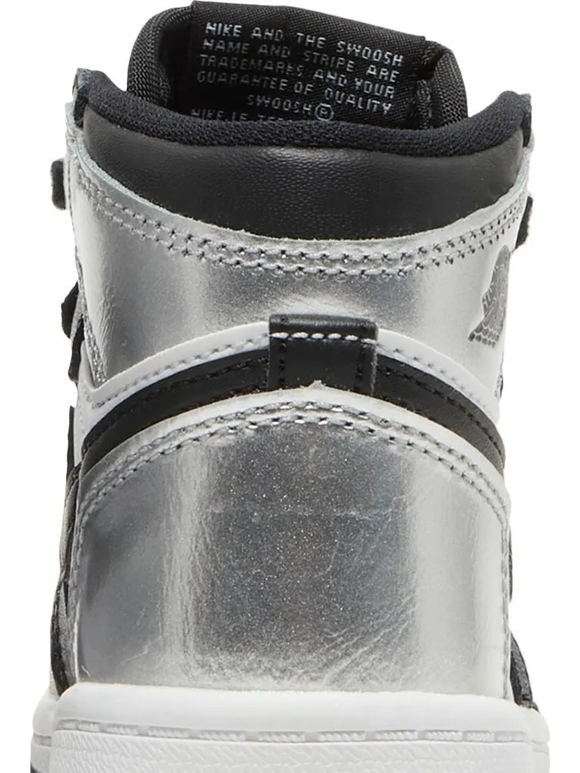 Кроссовки Air Jordan 1 Retro High OG TD Silver Toe — изображение 7 из 8, серебряный