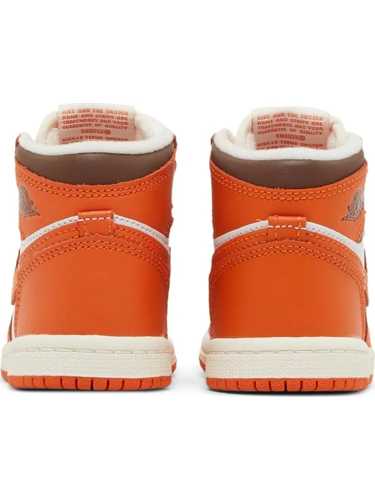 Кроссовки Air Jordan 1 High OG TD Starfish — изображение 6 из 8, оранжевый