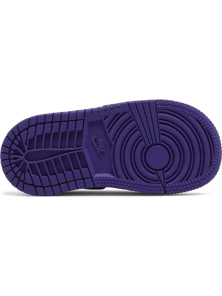Кроссовки Air Jordan 1 Retro High OG TD Court Purple — изображение 4 из 8, белый