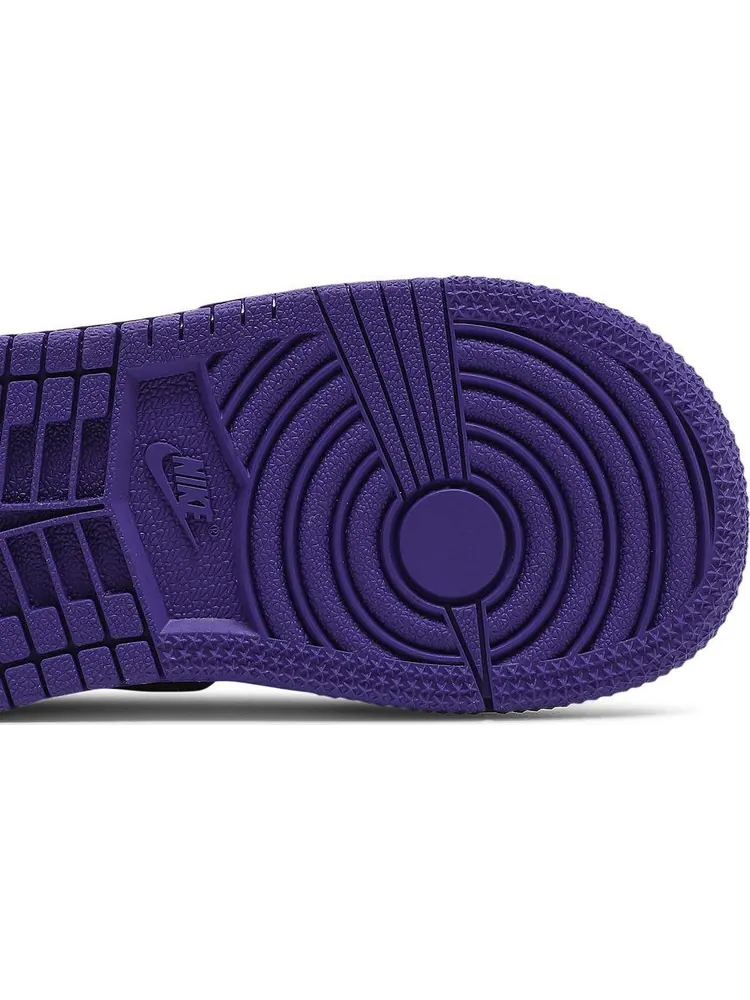 Кроссовки Air Jordan 1 Retro High OG TD Court Purple — изображение 5 из 8, белый