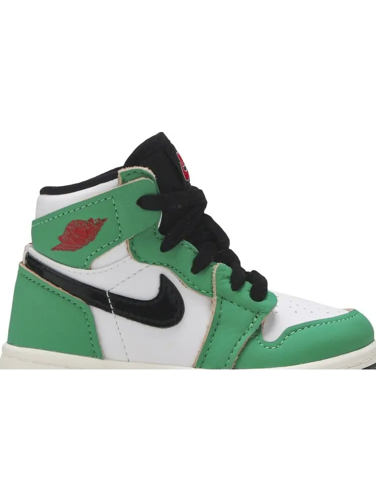 Кроссовки Air Jordan 1 Retro High OG TD Lucky Green — изображение 2 из 7, зеленый