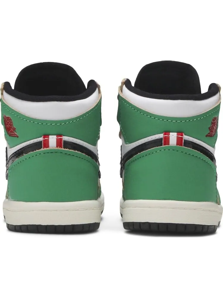 Кроссовки Air Jordan 1 Retro High OG TD Lucky Green — изображение 6 из 7, зеленый