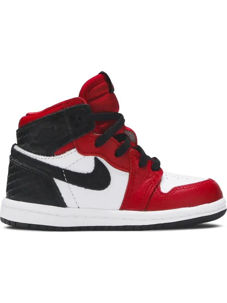Кроссовки Air Jordan 1 Retro High OG TD Satin Red — изображение 1 из 8, красный