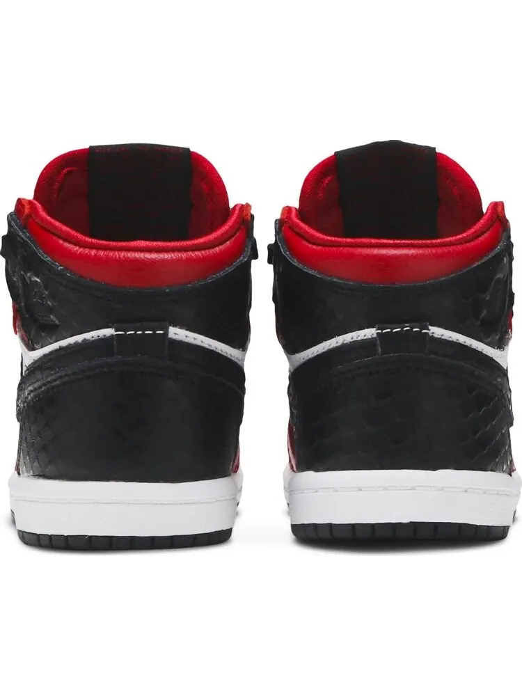 Кроссовки Air Jordan 1 Retro High OG TD Satin Red — изображение 6 из 8, красный