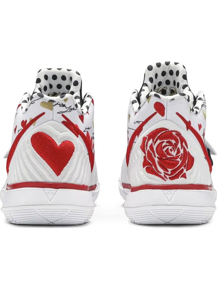 Кроссовки Nike SneakerRoom x Kyrie 5 GS 'I Love You Mom' — изображение 6 из 8, белый