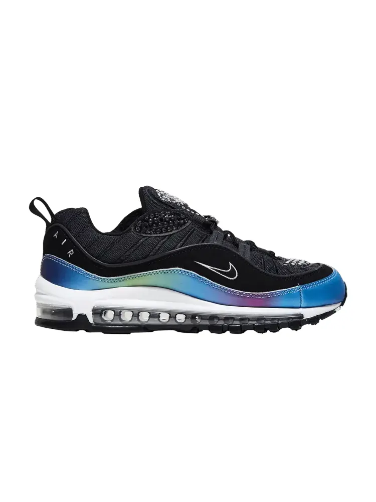 Кроссовки Nike Air Max 98 'Dark Smoke Grey' — изображение 1 из 1, темный серый/черный
