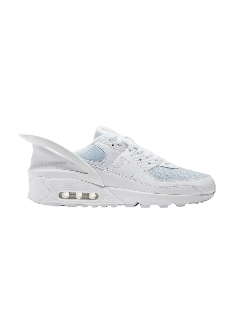 Кроссовки Nike Air Max 90 FlyEase 'Triple White' — изображение 1 из 1, белый/белый/белый