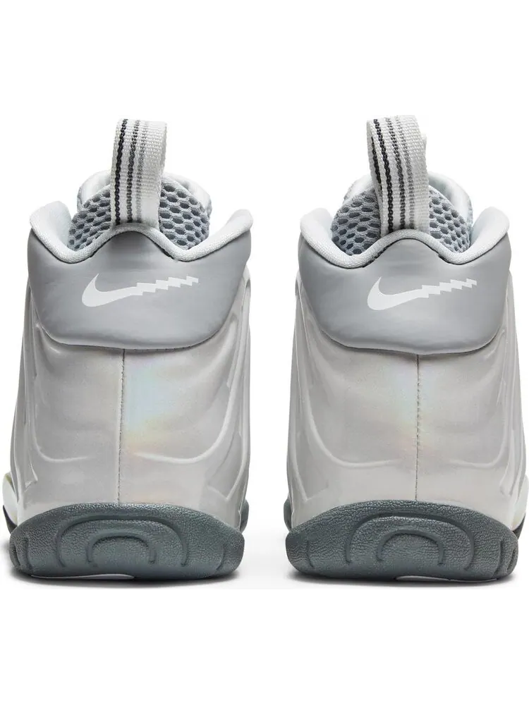 Кроссовки Nike Little Posite One GS 'Rainbow Pixel' — изображение 6 из 8, серый