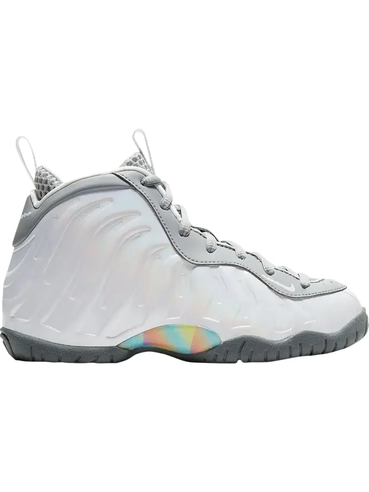 Кроссовки Nike Little Posite One PS 'Rainbow Pixel' — изображение 1 из 1, белый