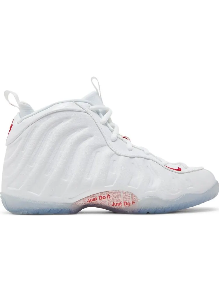 Кроссовки Nike Lil Posite One PS 'Thank You Plastic Bag' — изображение 1 из 8, белый